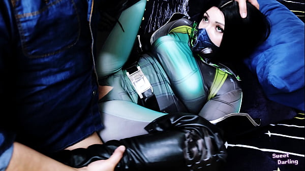 Valorant Viper Cosplay com finalização interna e facial – SweetDarling.